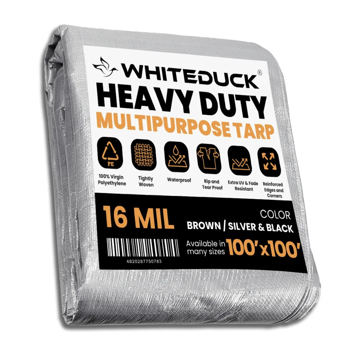 100' x 100' Super Heavy Duty Poly Tarp - OVERLANDERS Outfitter