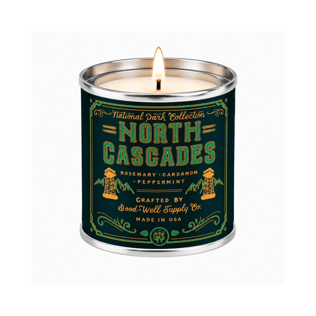 North Cascades National Park Candle - OVERLANDERS Outfitter
