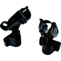 Pair of Attwood 2-in-1 non-adjustable rod holders from Wake World Parts, mounted on a boat for fishing rods.
