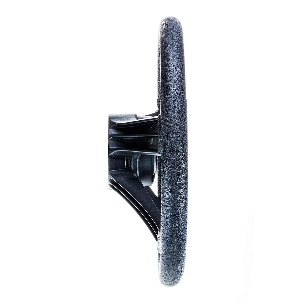 Attwood Soft Grip 13-inch steering wheel by Wake World Parts with ergonomic soft grip and classic design, suitable for boats.