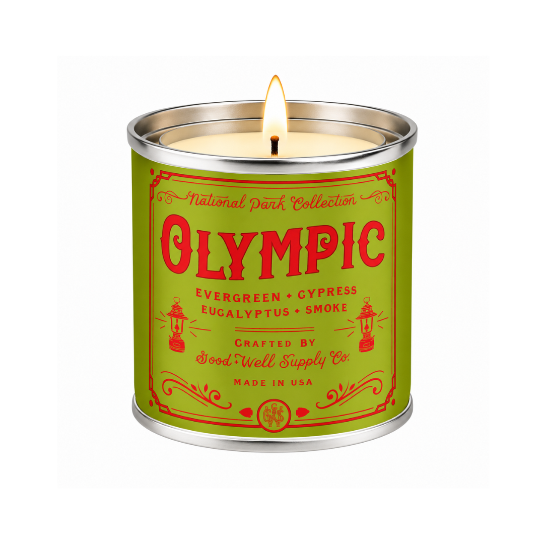 Olympic National Park Candle - OVERLANDERS Outfitter