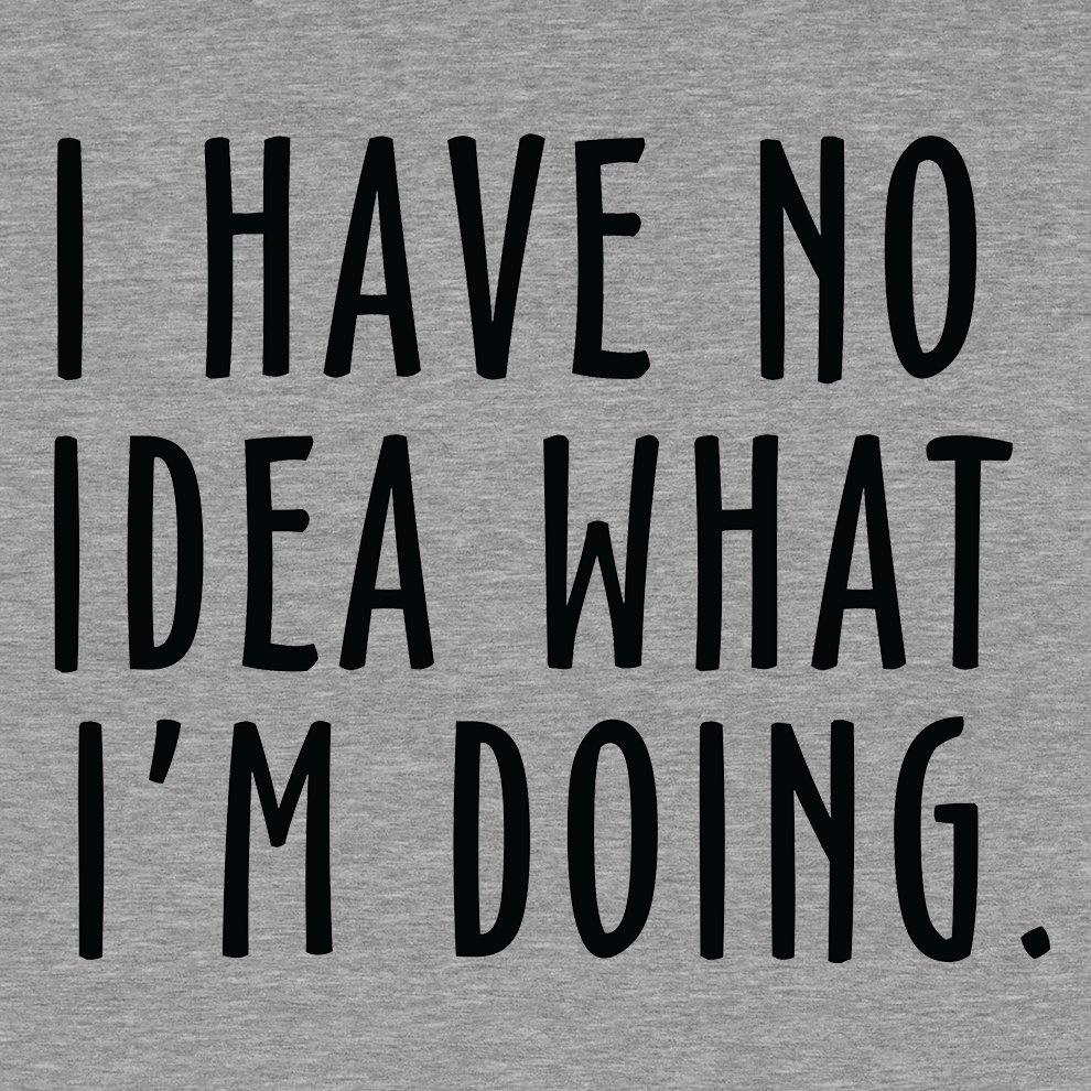 No Idea What I'm Doing - Safety Yellow Hi-Vis T-Shirt - OVERLANDERS Outfitter