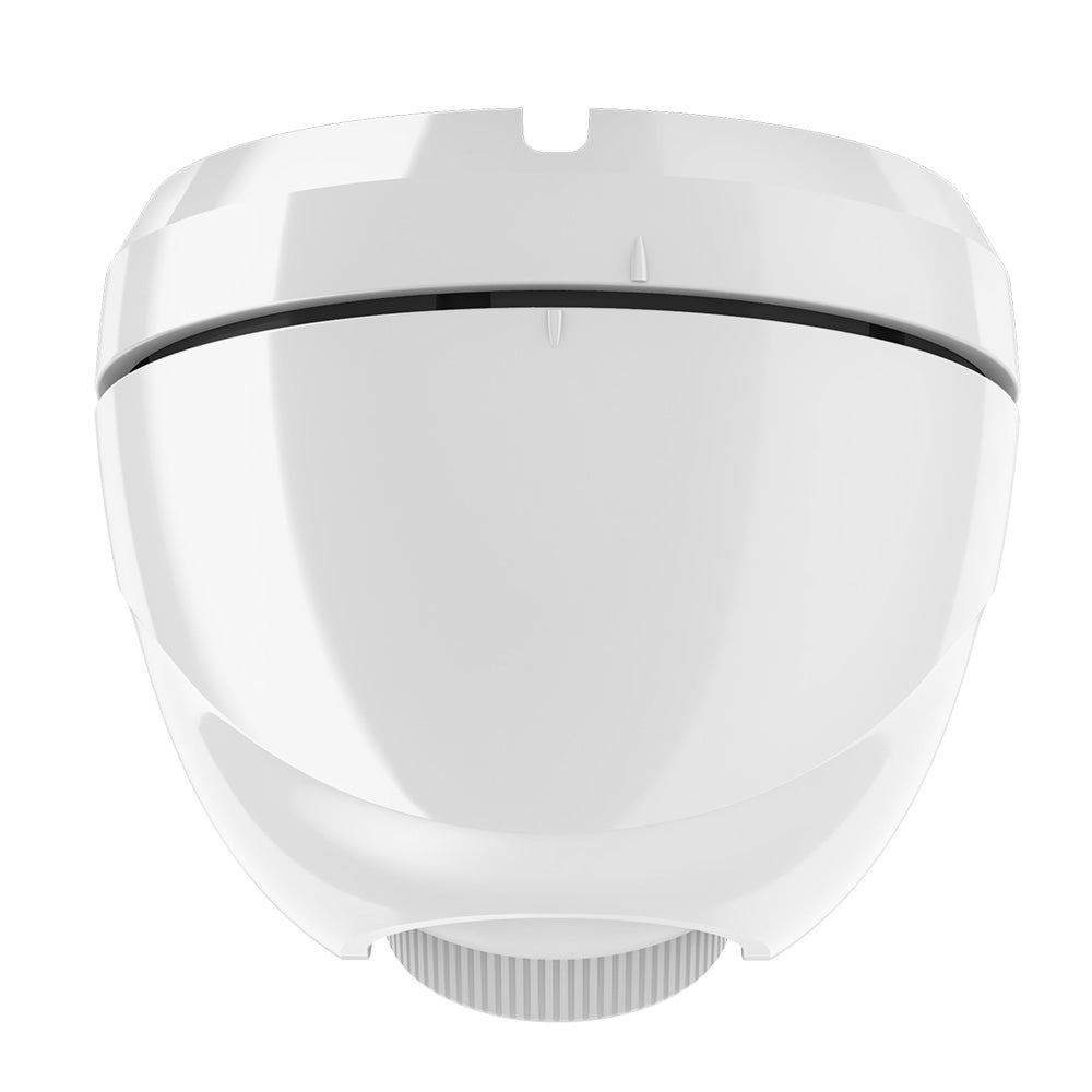 White Garmin GC 245 Surface Mount Network Video Camera by Wake World Parts, designed for secure surveillance and monitoring.