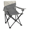 TRAPSKI Coleman Big Tall Quad Camping Chair in grey, sturdy outdoor chair designed for camping and outdoor activities.