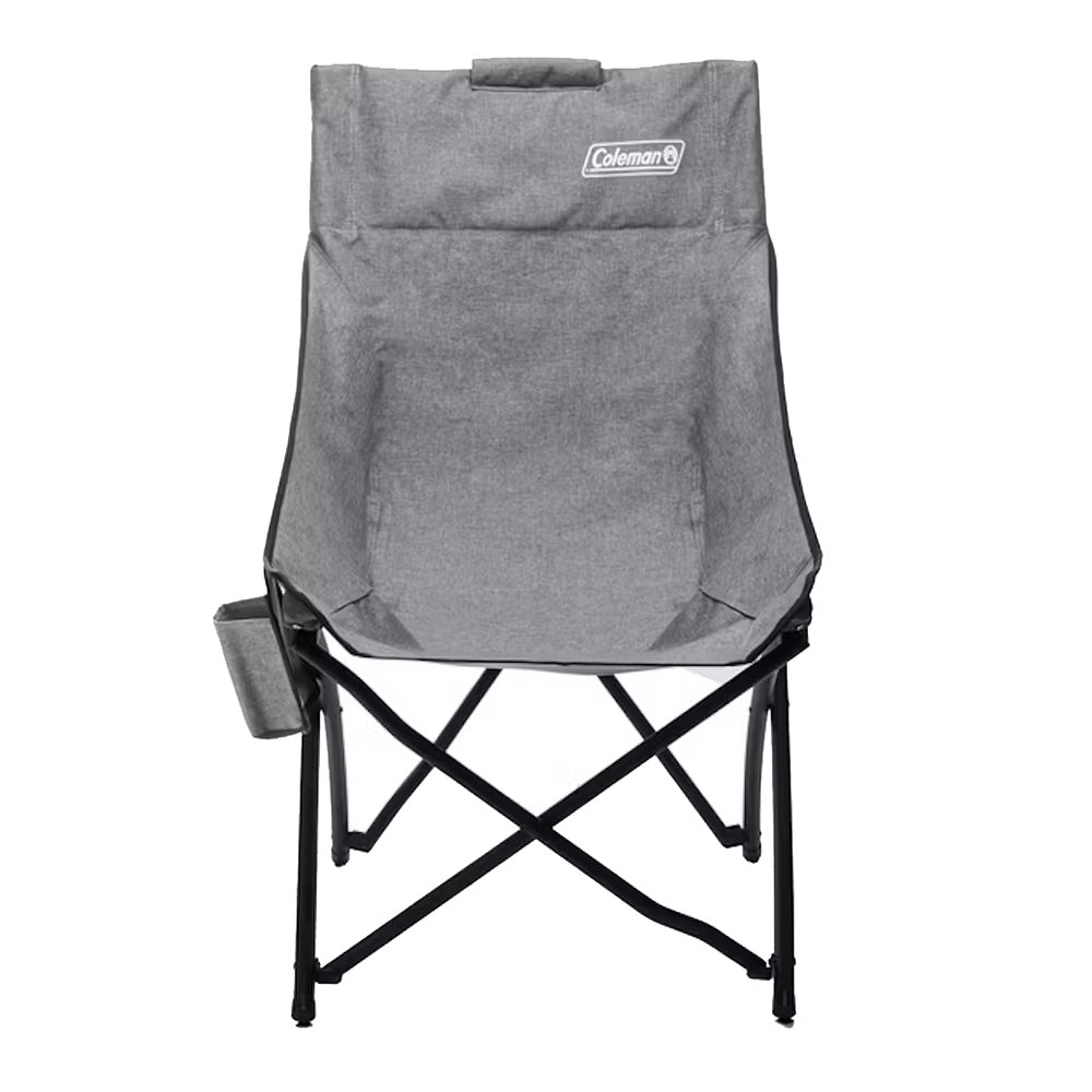 TRAPSKI Coleman Forester Series Grey Camping Bucket Chair, lightweight and foldable for outdoor use