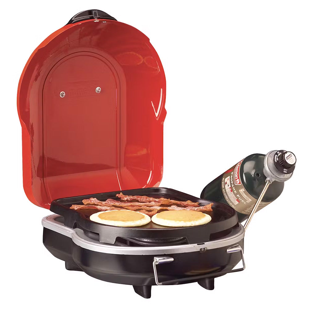 Coleman Fold N Go+ Propane Grill - Red - OVERLANDERS Outfitter