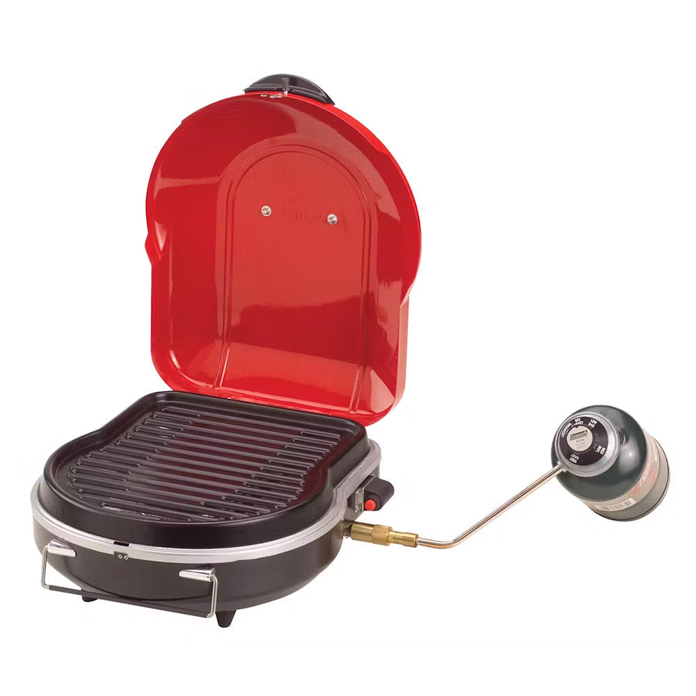 Coleman Fold N Go+ Propane Grill - Red - OVERLANDERS Outfitter