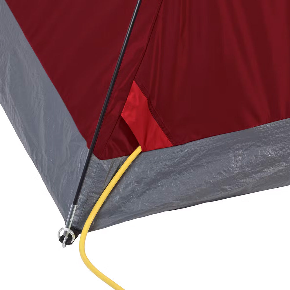 Coleman 4-Person Flatwoods II Lightweight Dome Camping Tent - Red - OVERLANDERS Outfitter