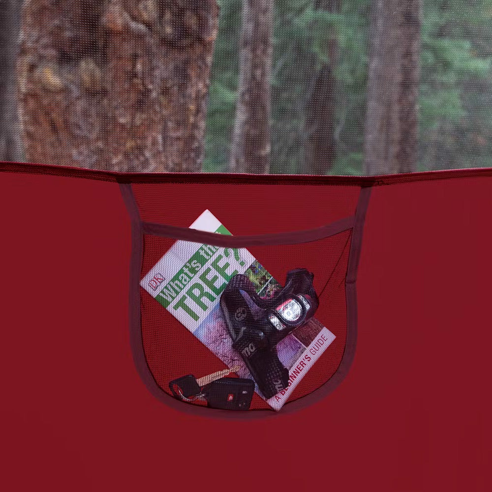 Coleman 4-Person Flatwoods II Lightweight Dome Camping Tent - Red - OVERLANDERS Outfitter