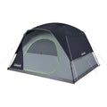 TRAPSKI Coleman 6-Person Skydome Camping Tent in blue with mesh windows and rainfly for outdoor camping adventures
