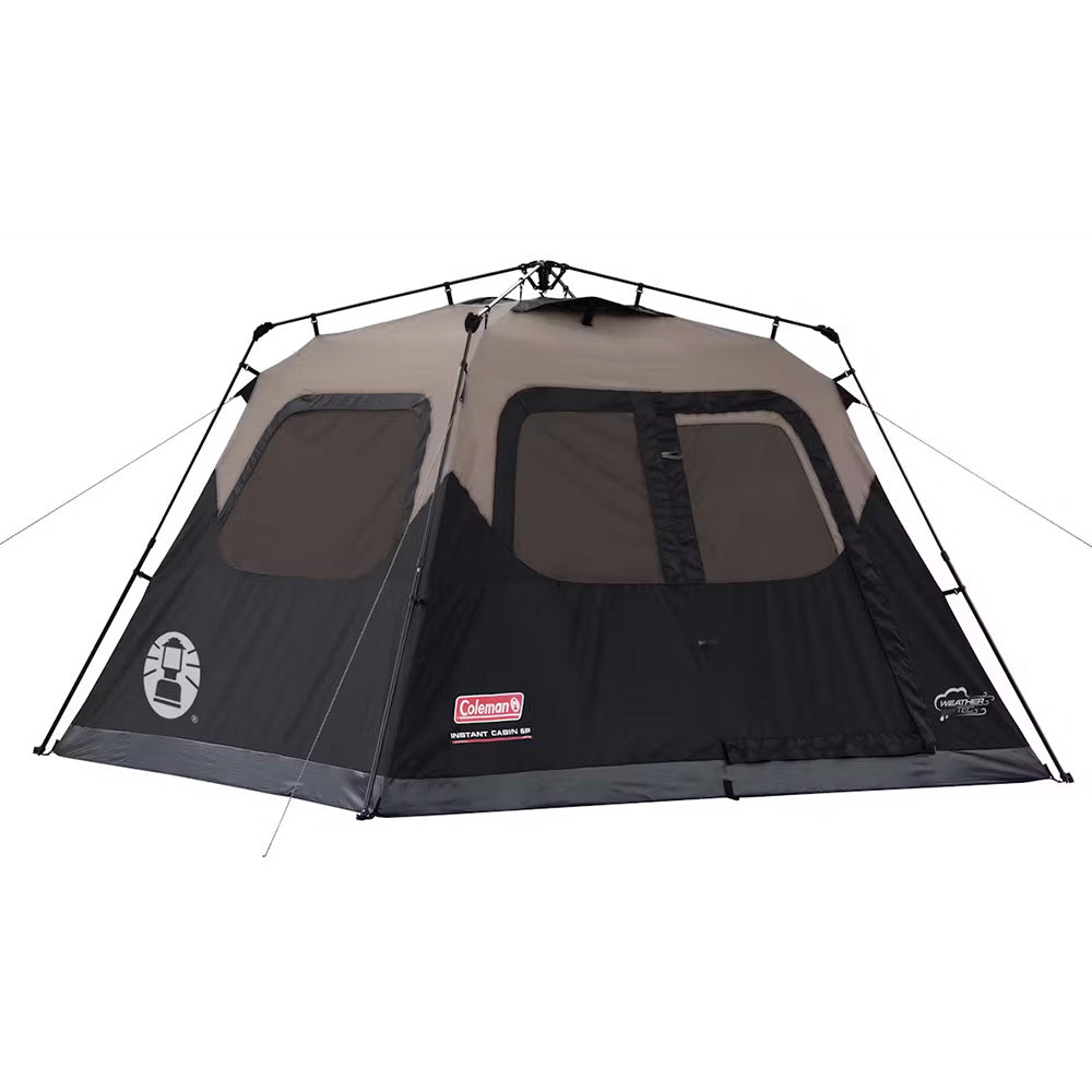 Coleman 6-Person Instant Cabin - Black - OVERLANDERS Outfitter