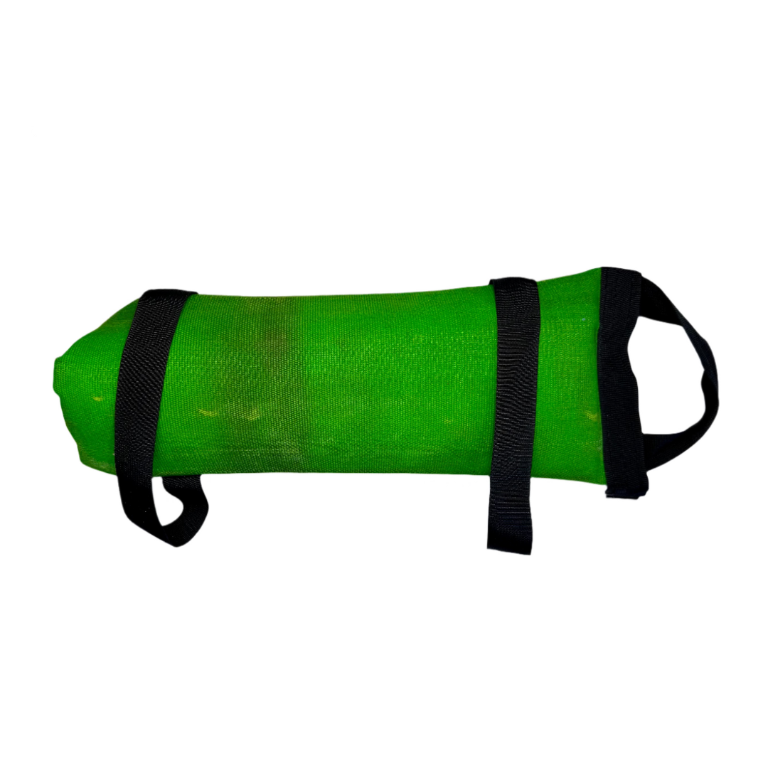 Recycled Firefighter Workout Battle Bag - Spark Starter with durable handles and spacious main compartment for training gear