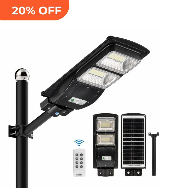 60W 90W 120W Solar Street Light -ES04 Series - OVERLANDERS Outfitter