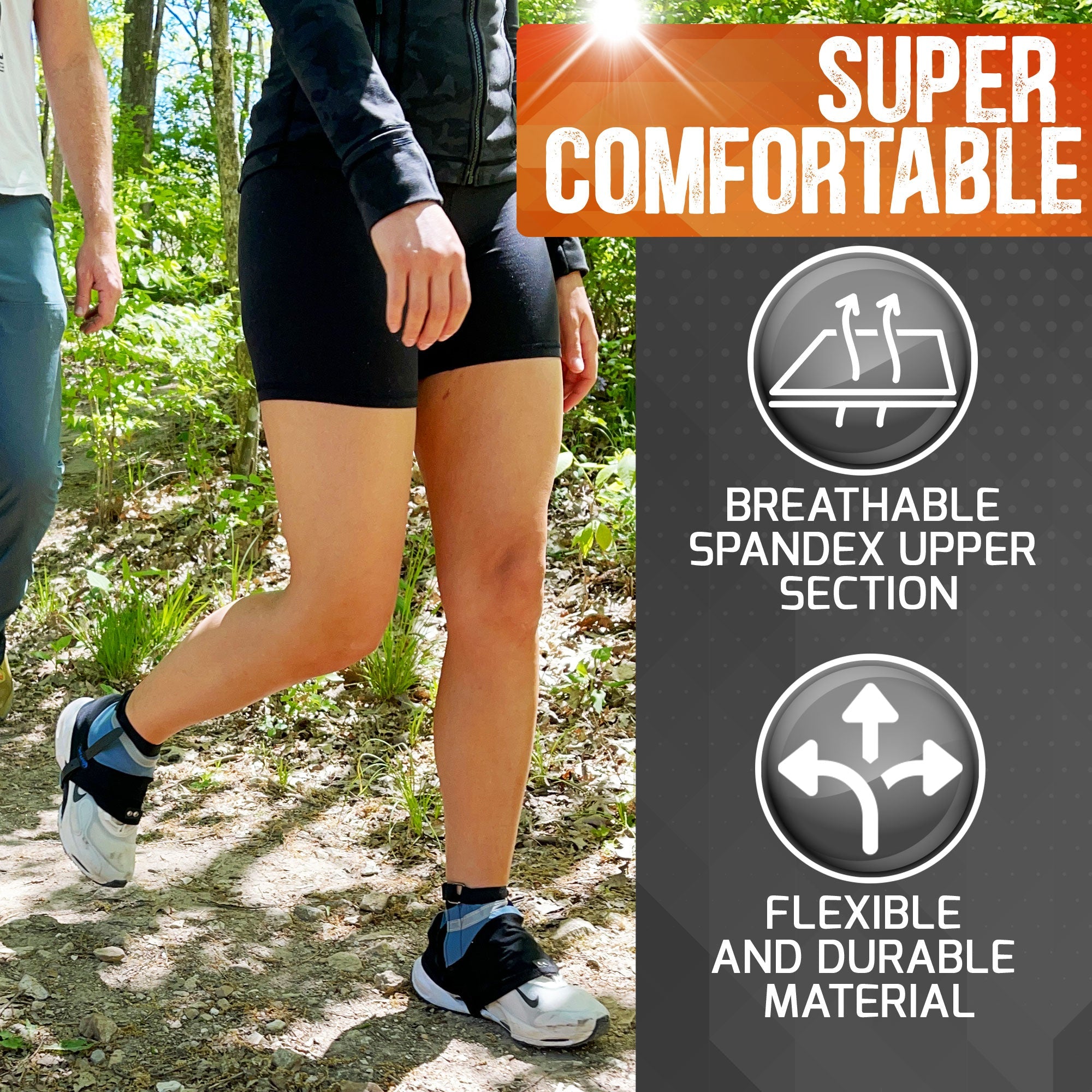 Pike Trail Low Cut Running Thru-Hiker Gaiters - OVERLANDERS Outfitter