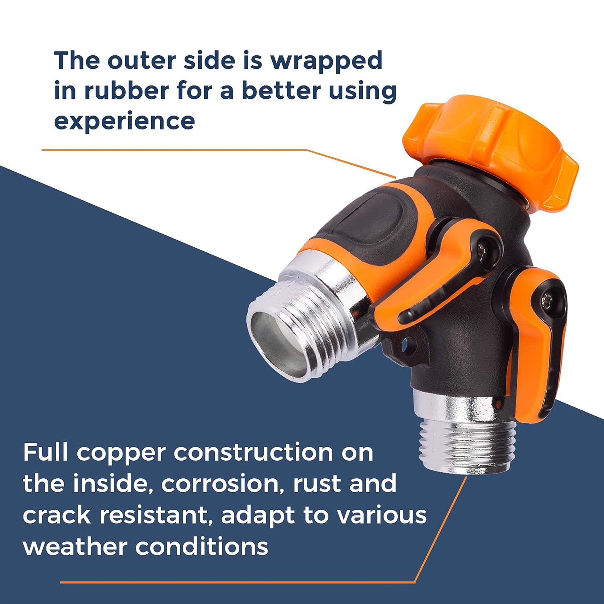 Metal Water Hose Splitter - OVERLANDERS Outfitter
