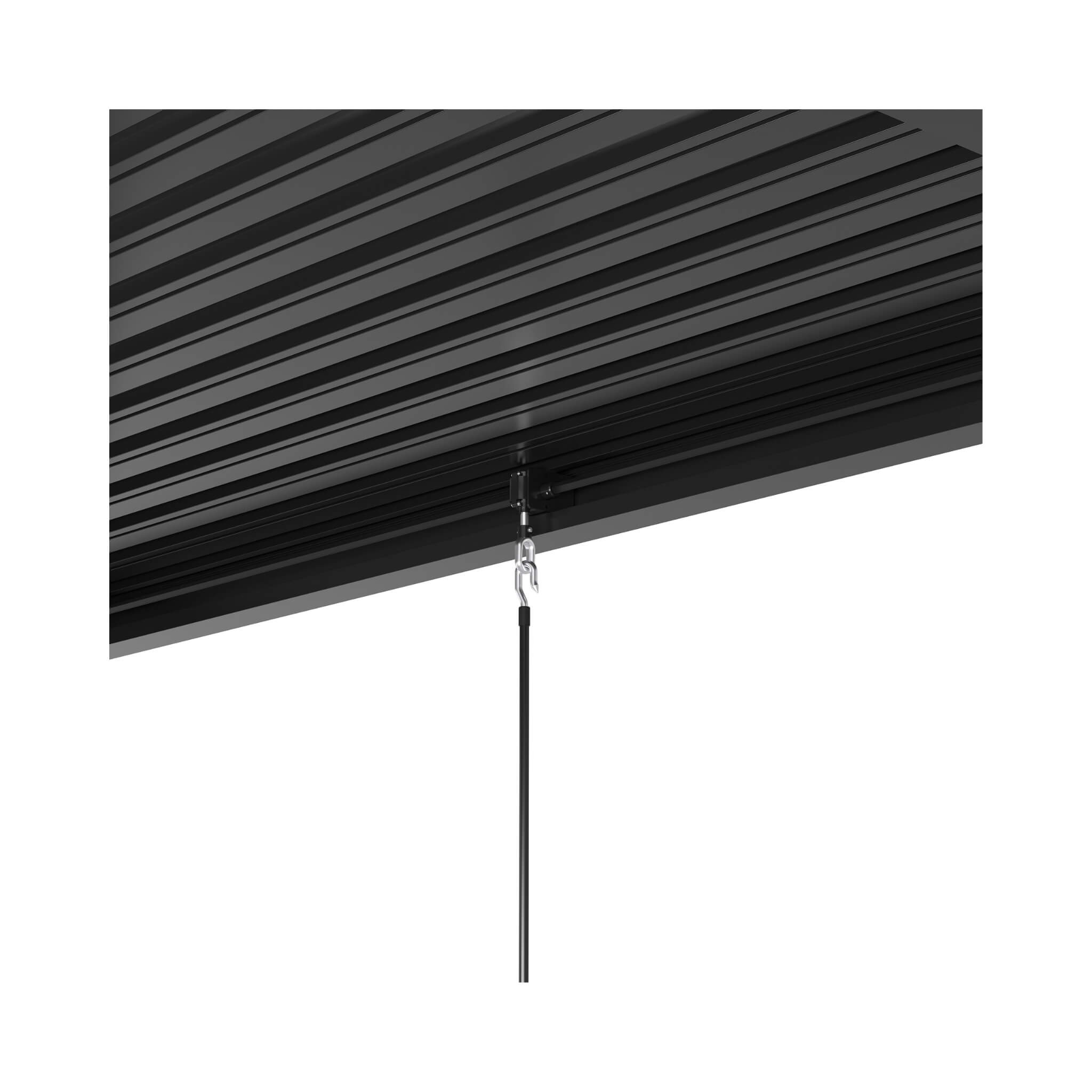 [10X19FT] Alora Modern Durable All-Weather Outdoor Pergola With Aluminum Frame And Steel Louvers (SAK32691) - We The Collective