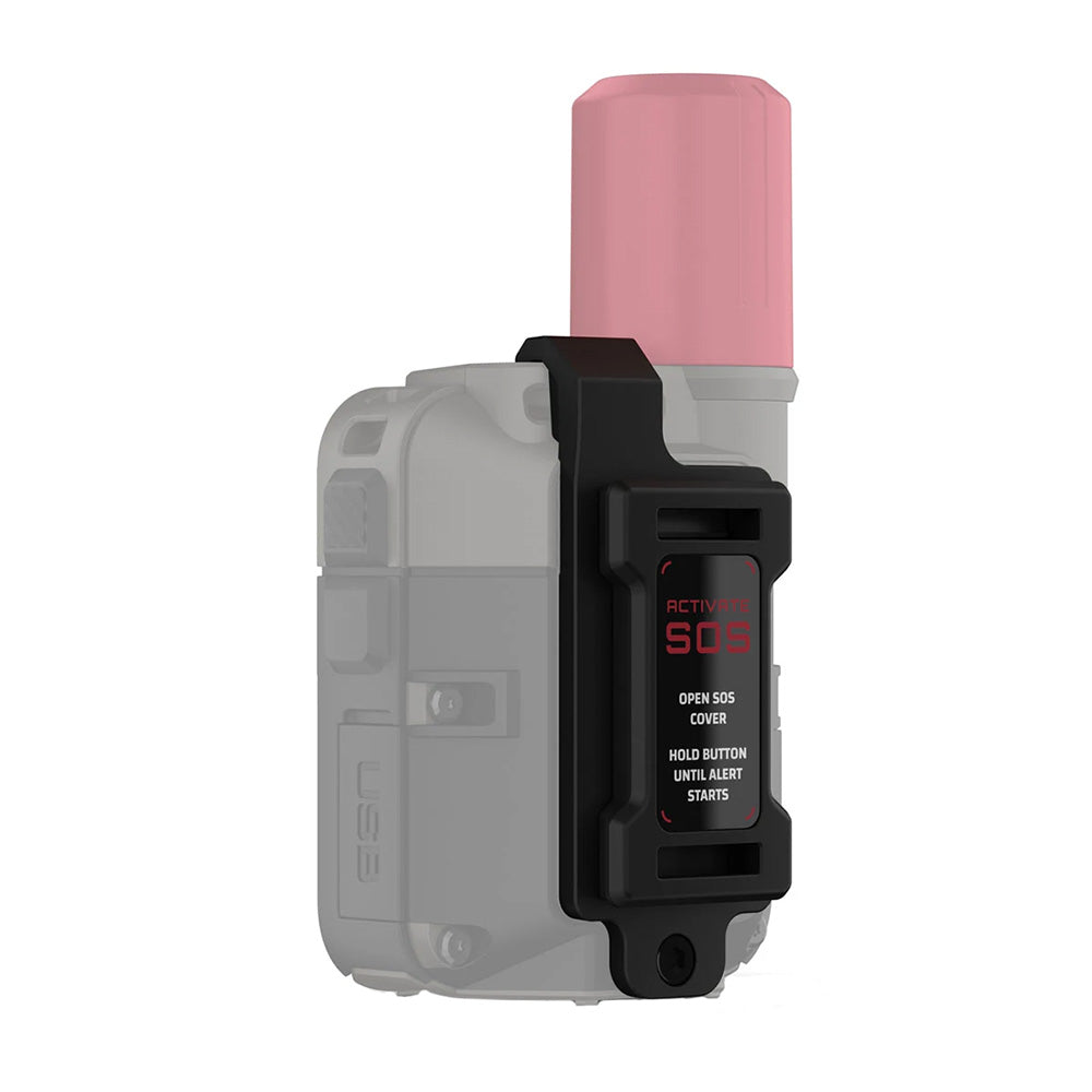 Garmin Spine Mount Adapter for GPS accessories by Wake World Parts, showing the black plastic mount with attachment points.