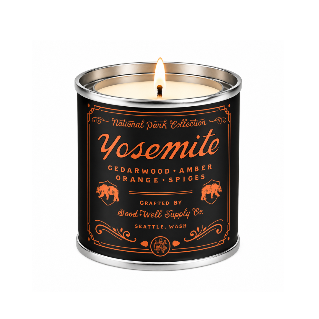 Yosemite National Park Candle - OVERLANDERS Outfitter