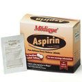 Aspirin 5 Grain tablets in a white box, 24-count, ideal for pain relief and fever reduction.