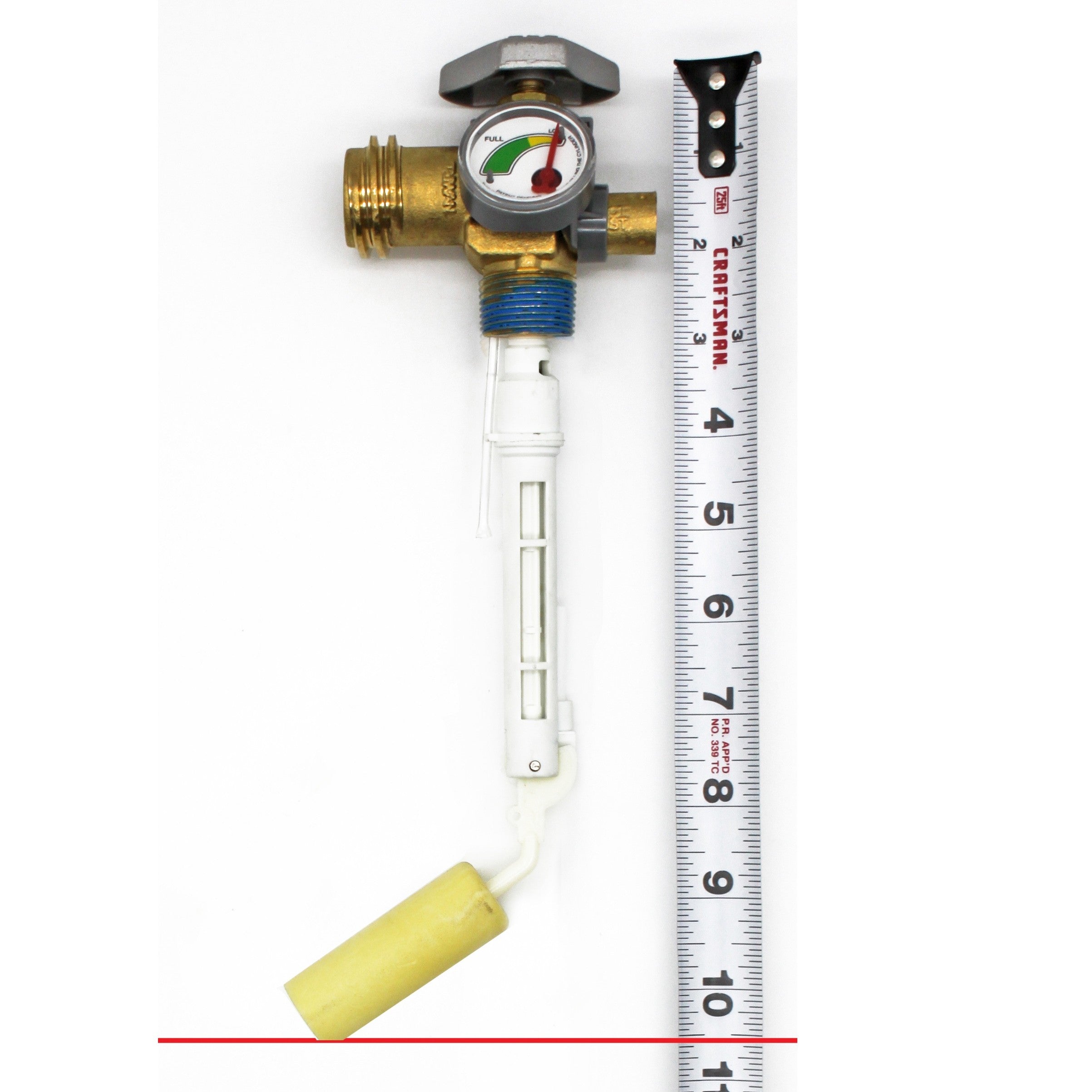Flame King 5lb OPD Valve with Float Gauge