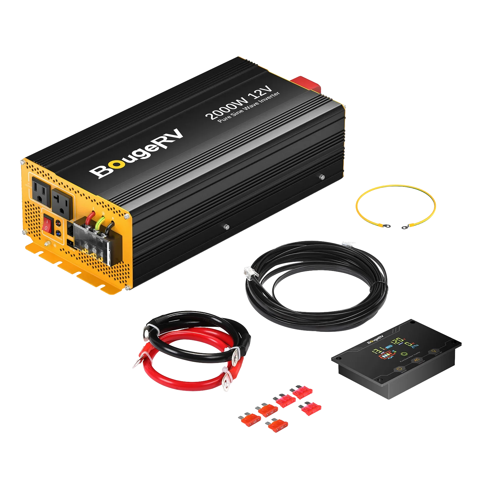 BougeRV 12V 400 Watt Flexible Solar System Kit - OVERLANDERS Outfitter