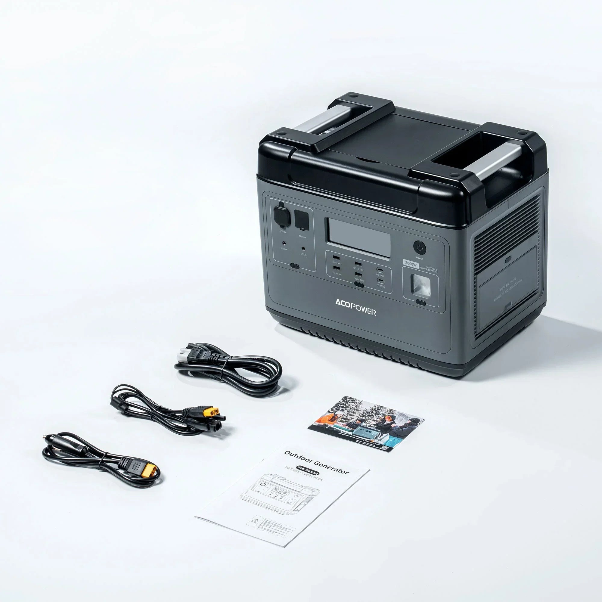 ACOPOWER P2001 Portable Power Station 2000W/2000Wh - OVERLANDERS Outfitter