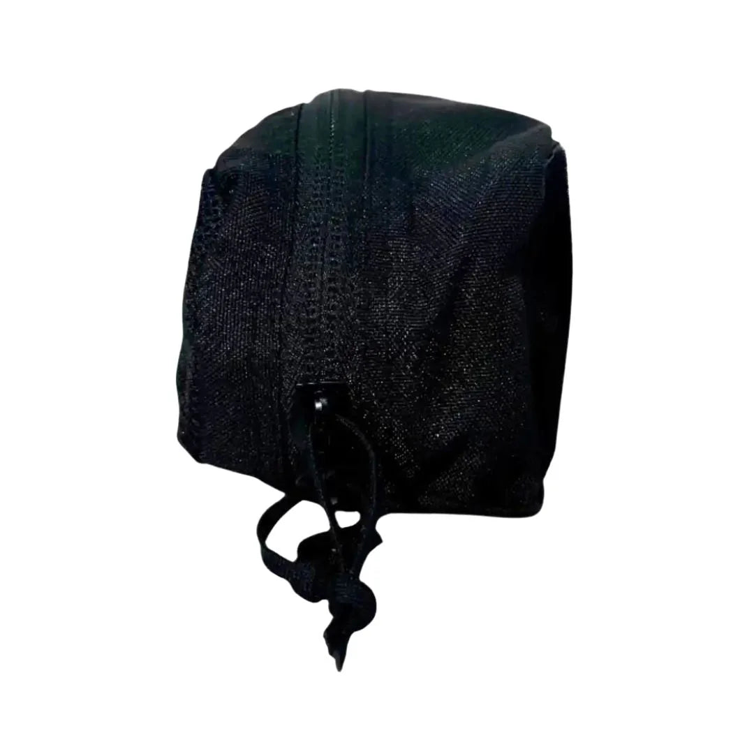 Small 12-hour mesh pouch by Recycled Firefighter, showcasing durable fabric and a practical, organized design.
