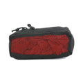 Small 12-hour mesh pouch by Recycled Firefighter, showcasing durable mesh fabric and practical storage design.