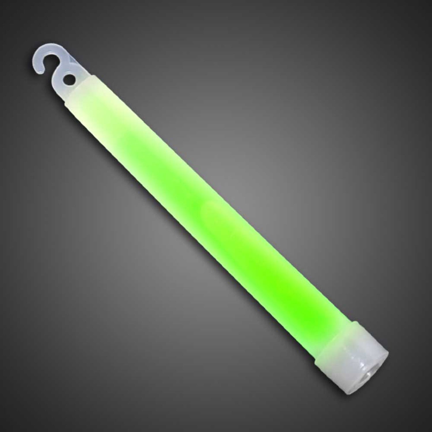 12-hour green glow stick from Quake Kits, an emergency light and communication tool with a bright, long-lasting glow in darkness.