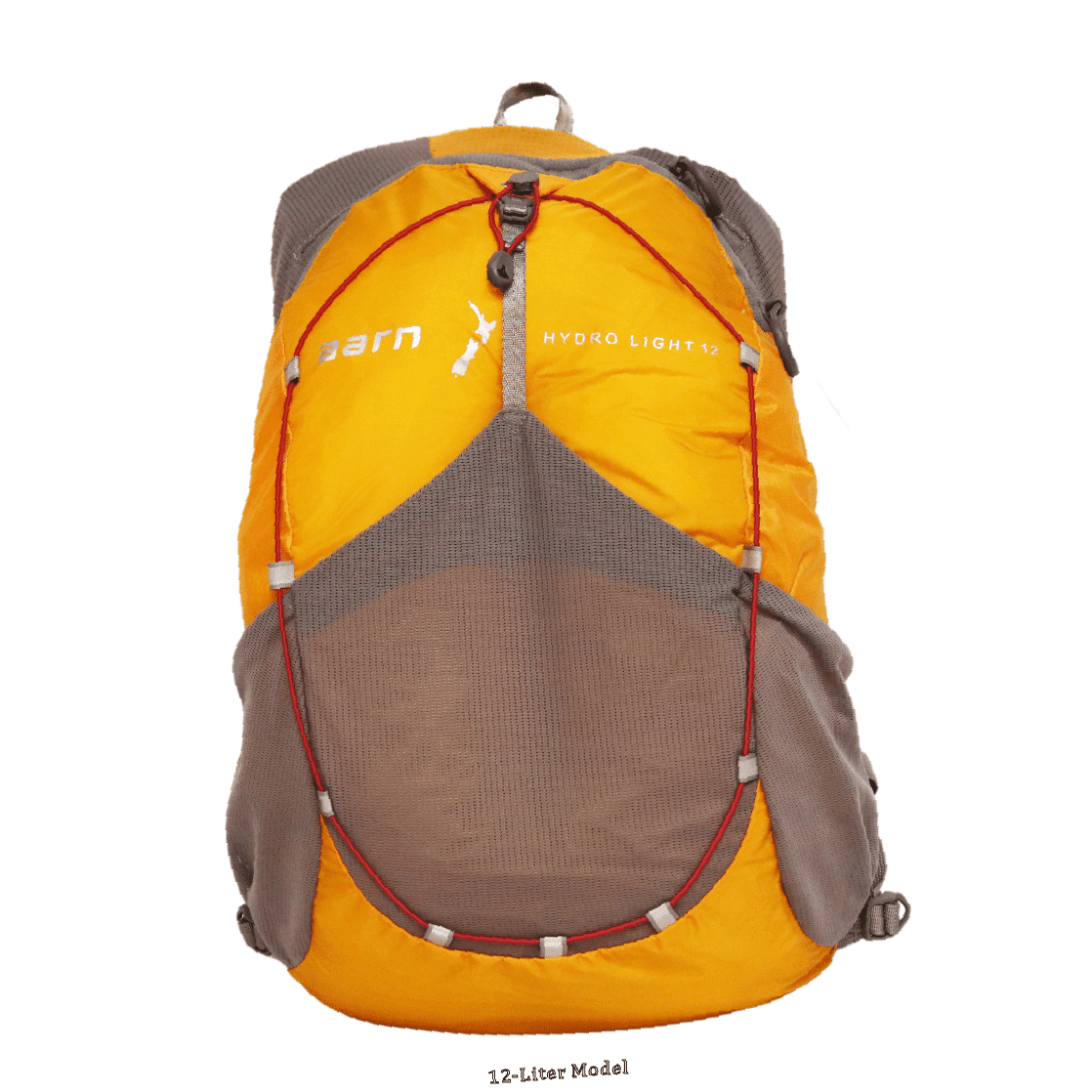 Light Hiking Gear Aarn Hydro Light Backpack in 12 or 20 liters, designed for lightweight hiking with durable, water-resistant material.