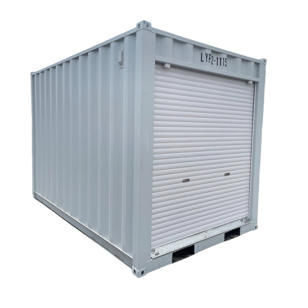 12' Small Cubic Shipping Container, Rollup Door - OVERLANDERS Outfitter
