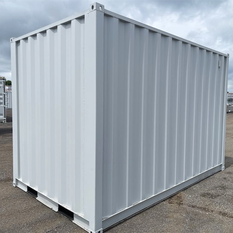 12' Small Cubic Shipping Container, Rollup Door - OVERLANDERS Outfitter