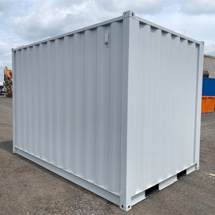 12' Small Cubic Shipping Container, Rollup Door - OVERLANDERS Outfitter