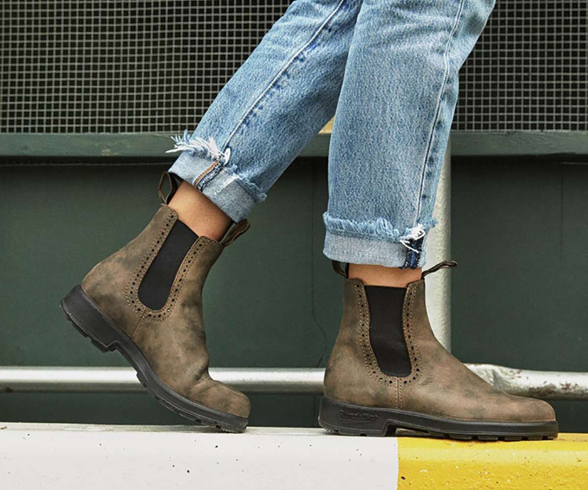 Blundstone 1351  WOMEN'S ORIGINALS HIGH TOP BOOTS  Rustic Brown - OVERLANDERS Outfitter