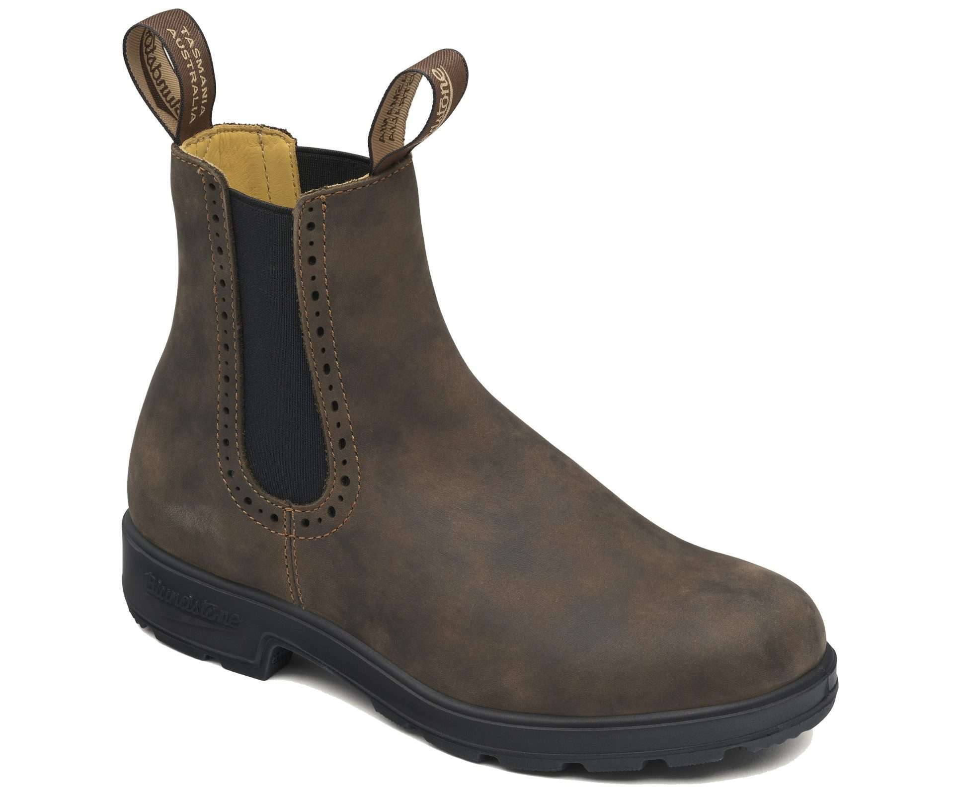 Blundstone 1351  WOMEN'S ORIGINALS HIGH TOP BOOTS  Rustic Brown - OVERLANDERS Outfitter