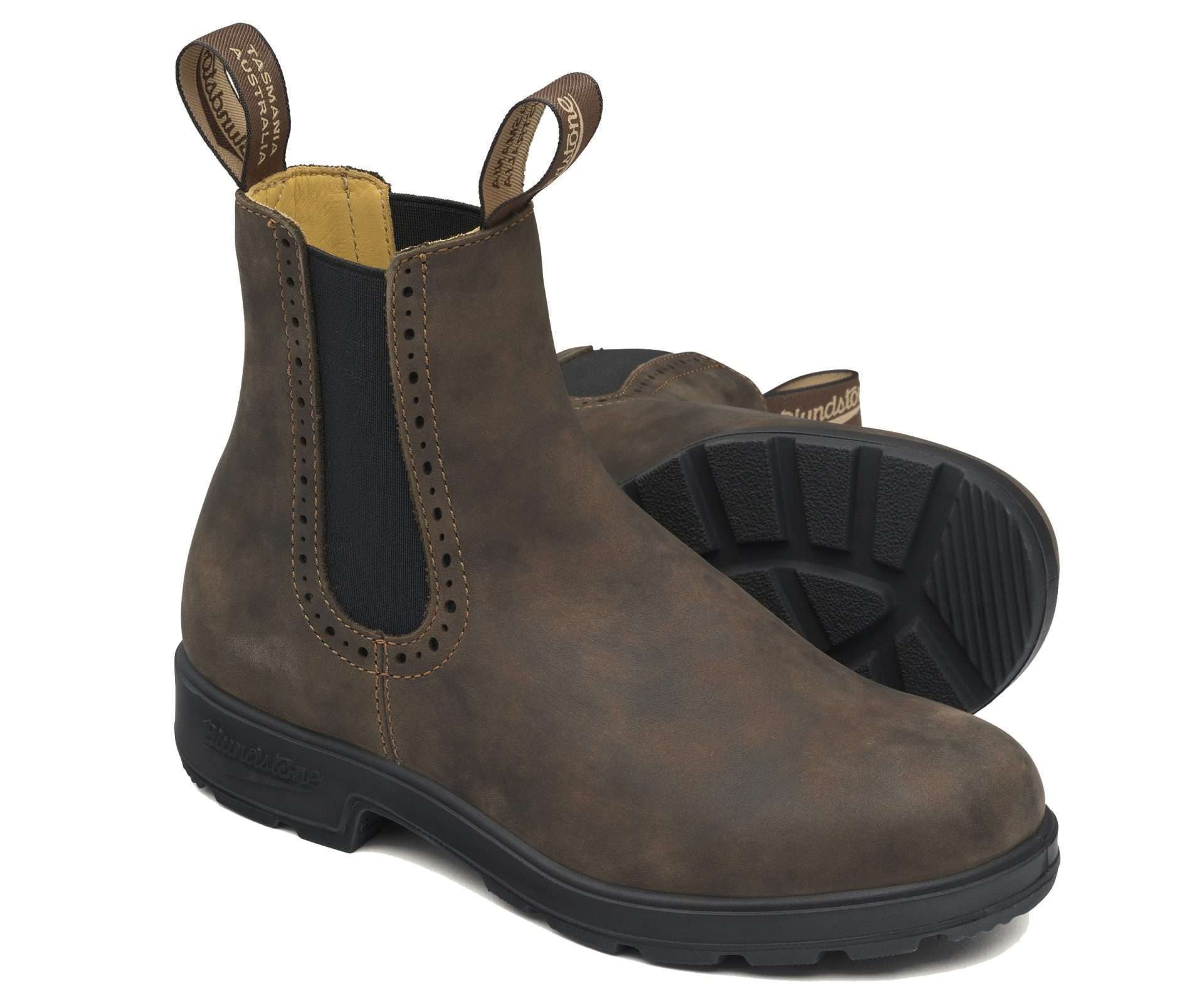 Blundstone 1351  WOMEN'S ORIGINALS HIGH TOP BOOTS  Rustic Brown - OVERLANDERS Outfitter