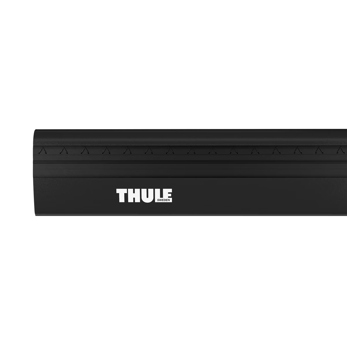 Backcountry Sportsman Thule WingBar Edge 104 roof racks mounted on vehicle roof, showcasing durable aerodynamic design for carrying gear