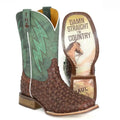 Tin Haul Tangled/I'm Country - Men's Leather Cowboy Boot - OVERLANDERS Outfitter