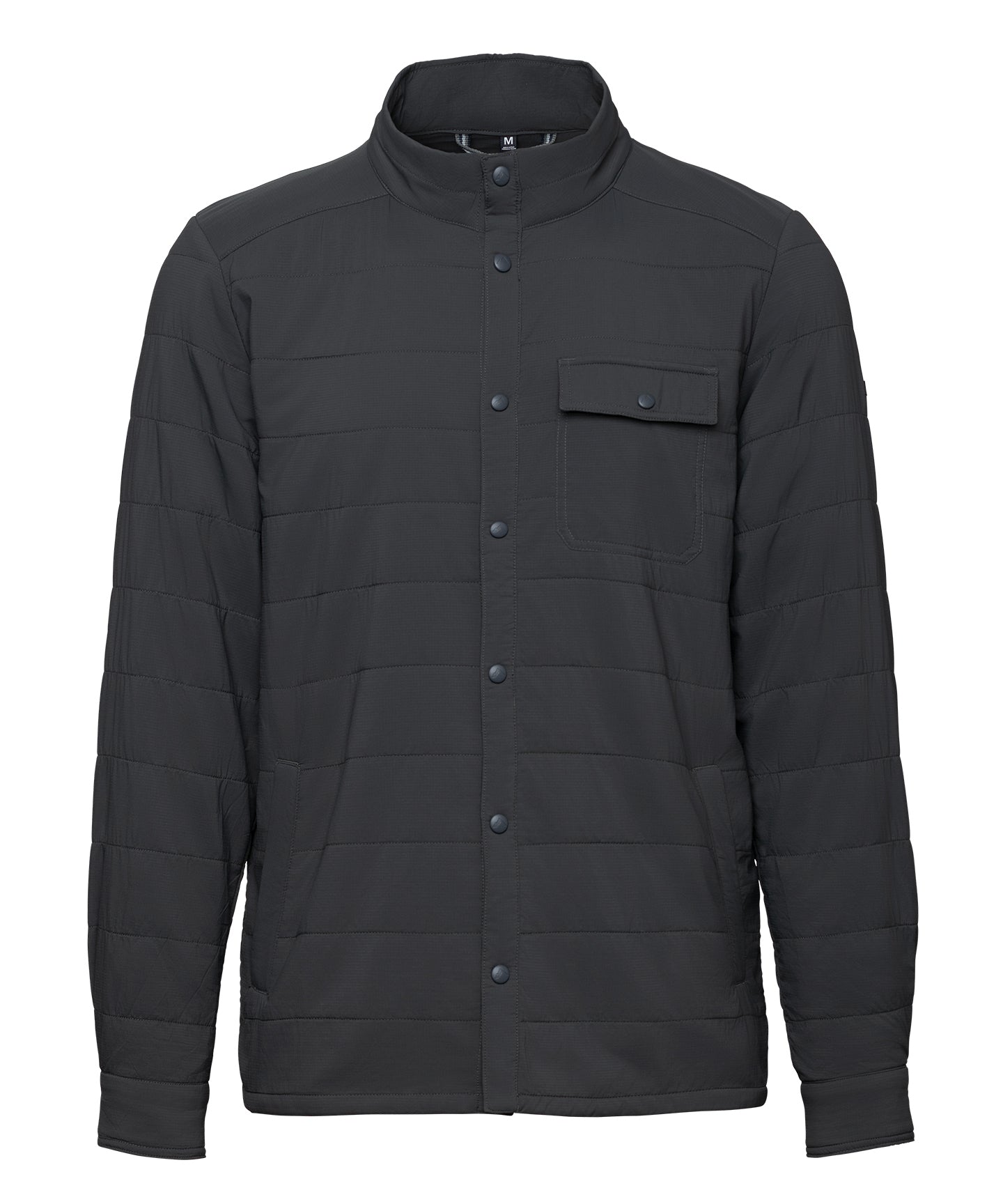 Charcoal Strafe Outerwear M's Highlands Shirt Jacket, mid-layer with a stylish design and comfortable fit.