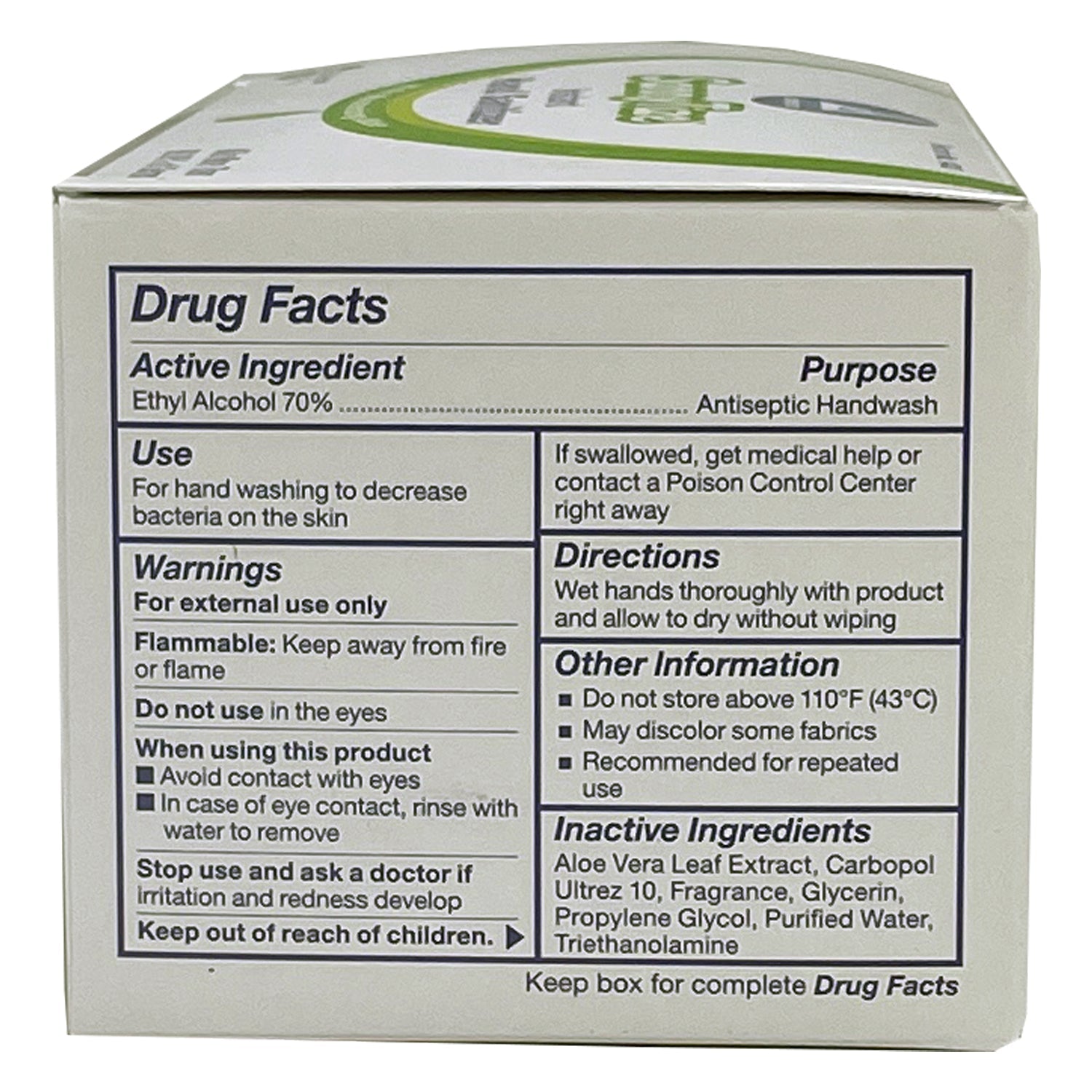 SannyTize Instant Hand Sanitizer, 0.9g Packet, Box of 144 - OVERLANDERS Outfitter