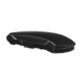 Backcountry Sportsman Thule Motion 3 XL cargo carrier mounted on vehicle roof for extra storage space.