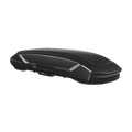 Backcountry Sportsman Thule Motion 3 XXL cargo carrier mounted on vehicle roof for extra storage space.