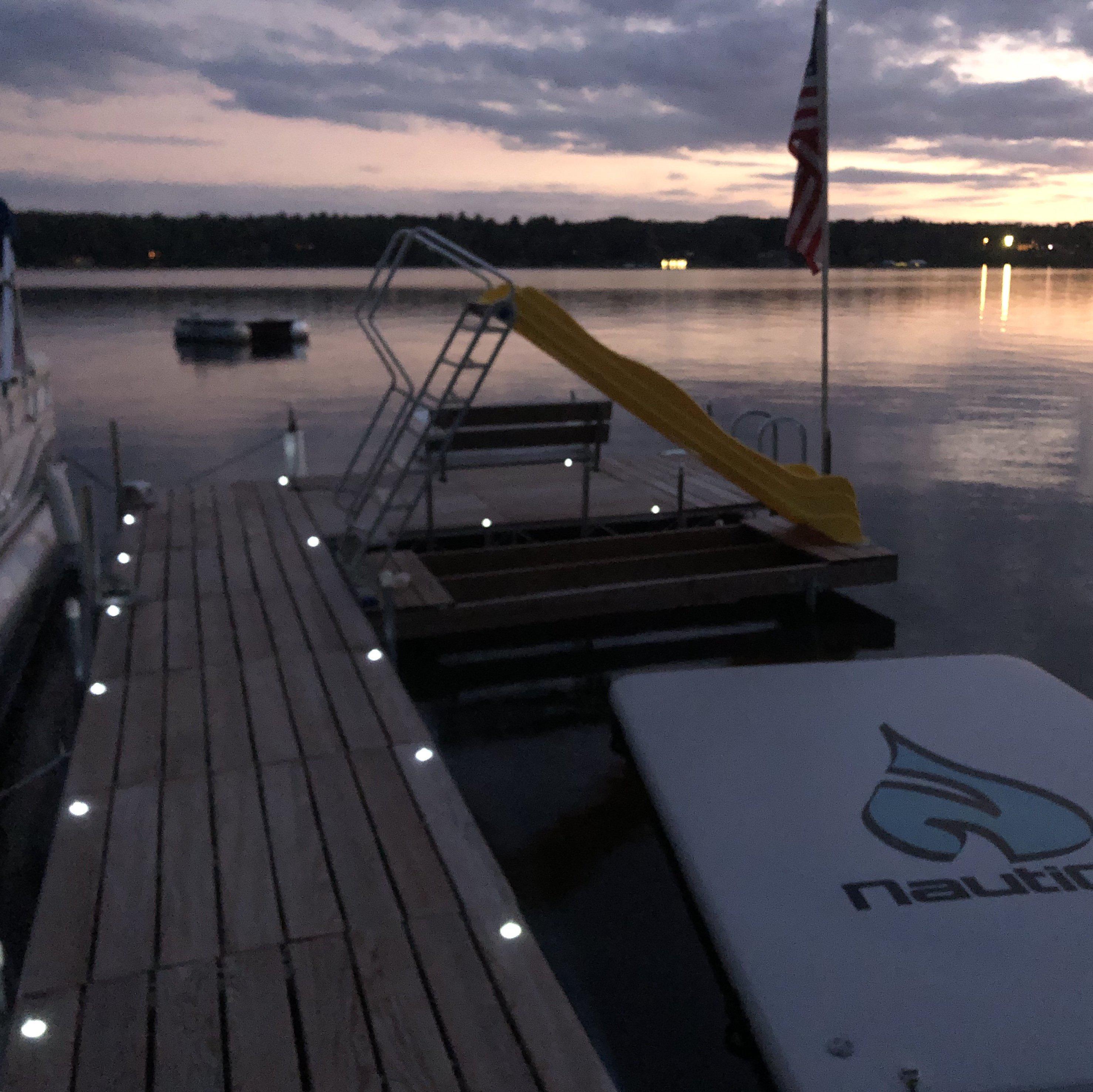 LED Dock & Deck Pods - Solar Powered Light Dots - We The Collective