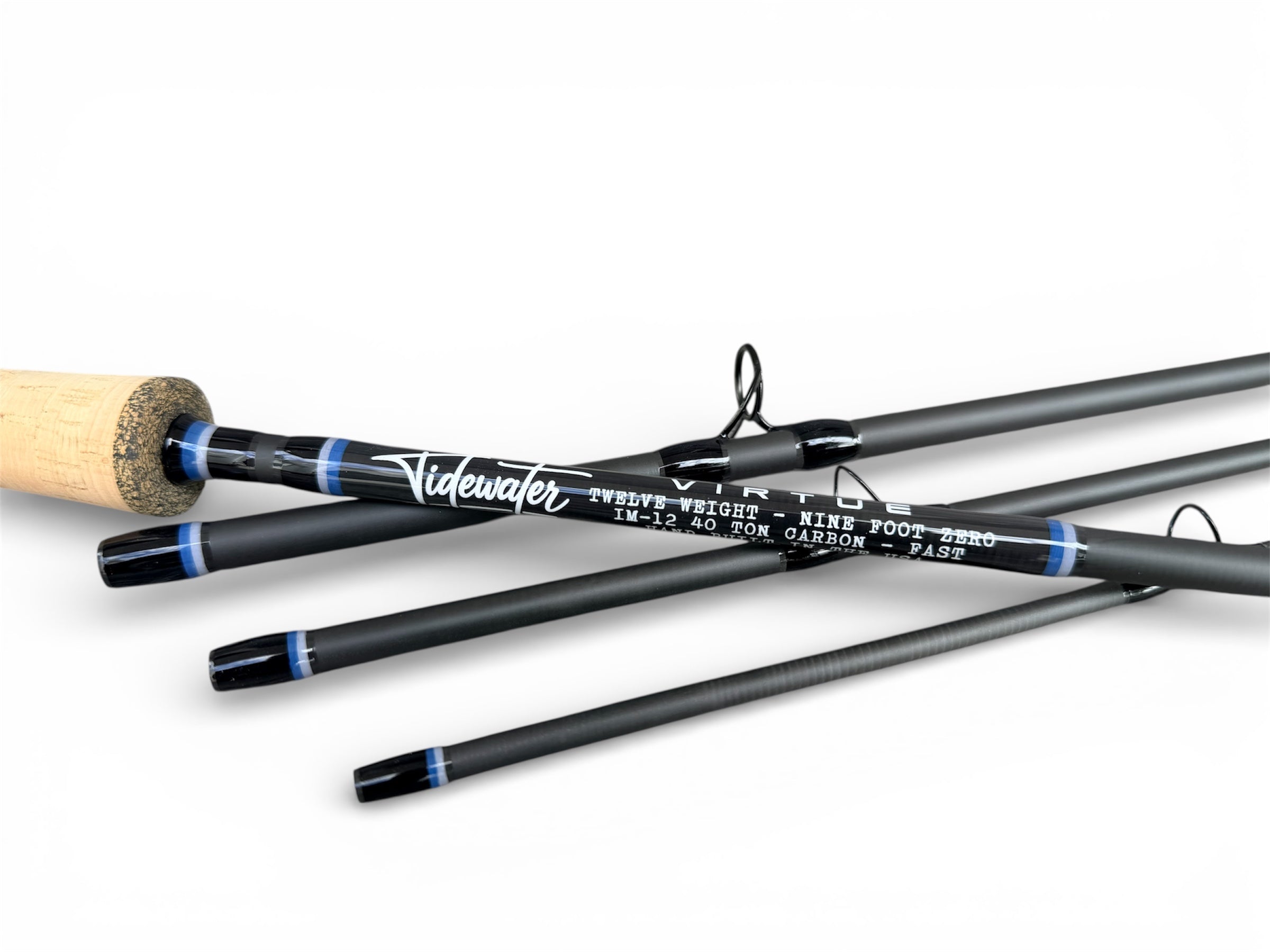 Tidewater Virtue 12wt 9ft - Blue Azul X Gray X Black - OVERLANDERS Outfitter