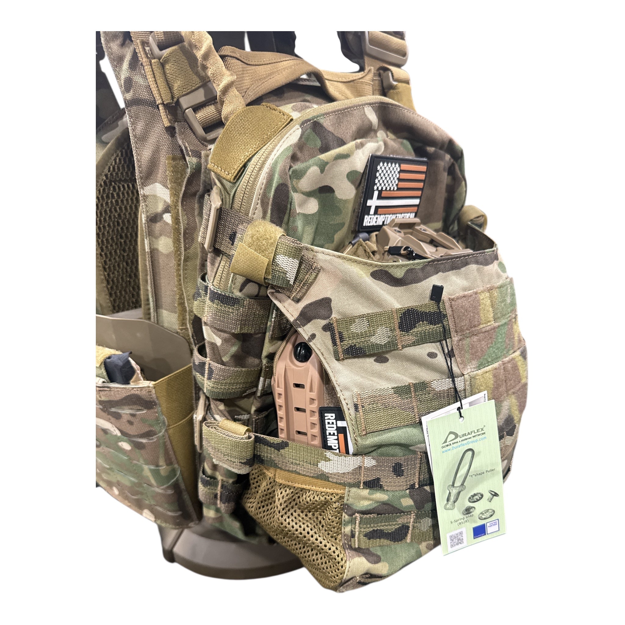 FULL KIT COMBO Crusader 2.0 V4 Armor COMBO PACKAGE LIGHTWEIGHT LEVEL IV (2) 10x12 Front/Back Plates, Mission Plate Carrier Bag - We The Collective