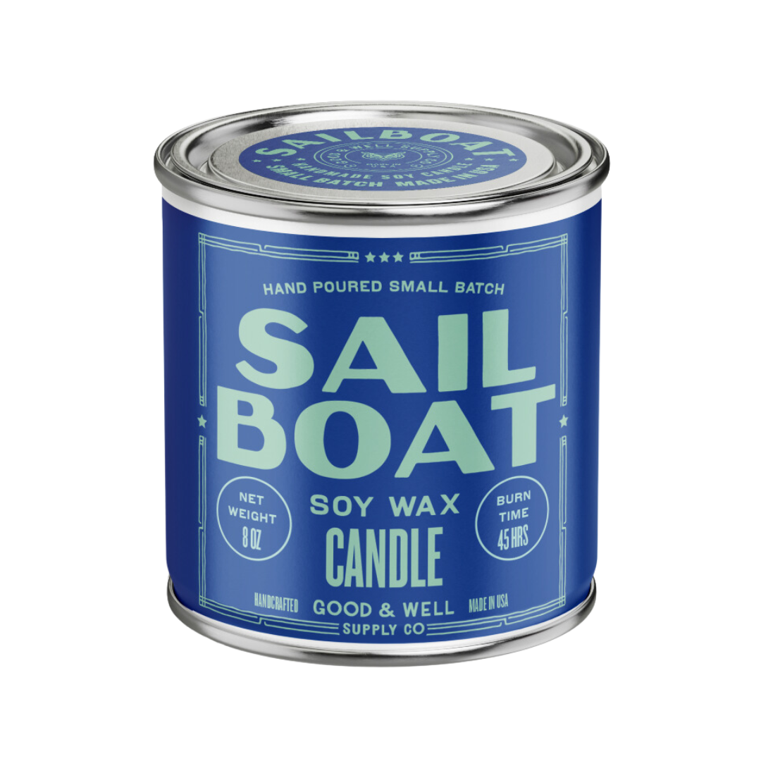 Sailboat Happy Place Candle - We The Collective