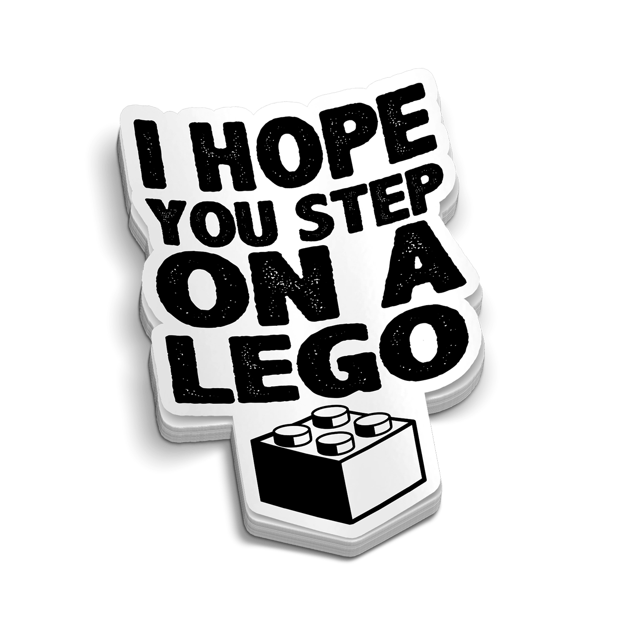 Step On A Lego Hard Hat Decal - OVERLANDERS Outfitter