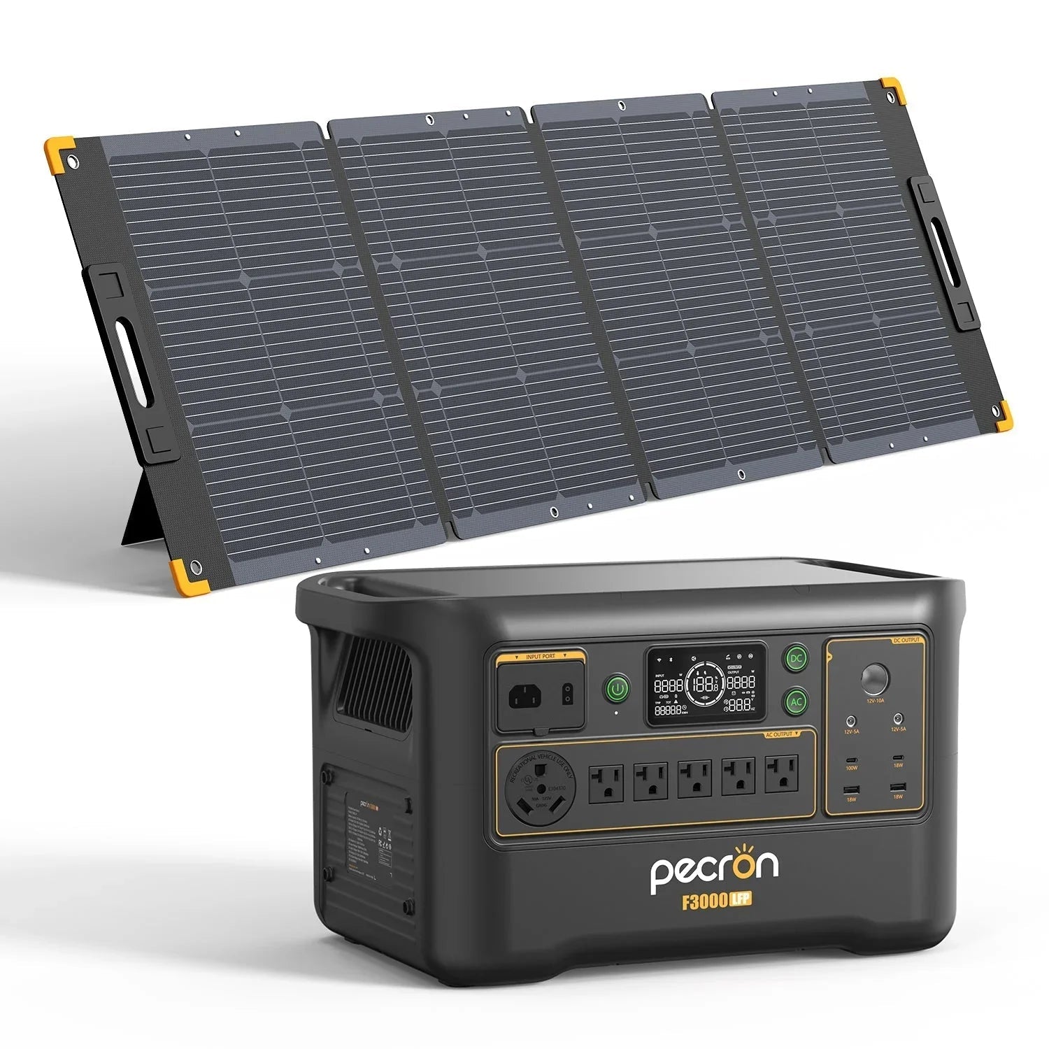 PECRON F3000LFP Portable Power Station 3600W 3072Wh - We The Collective