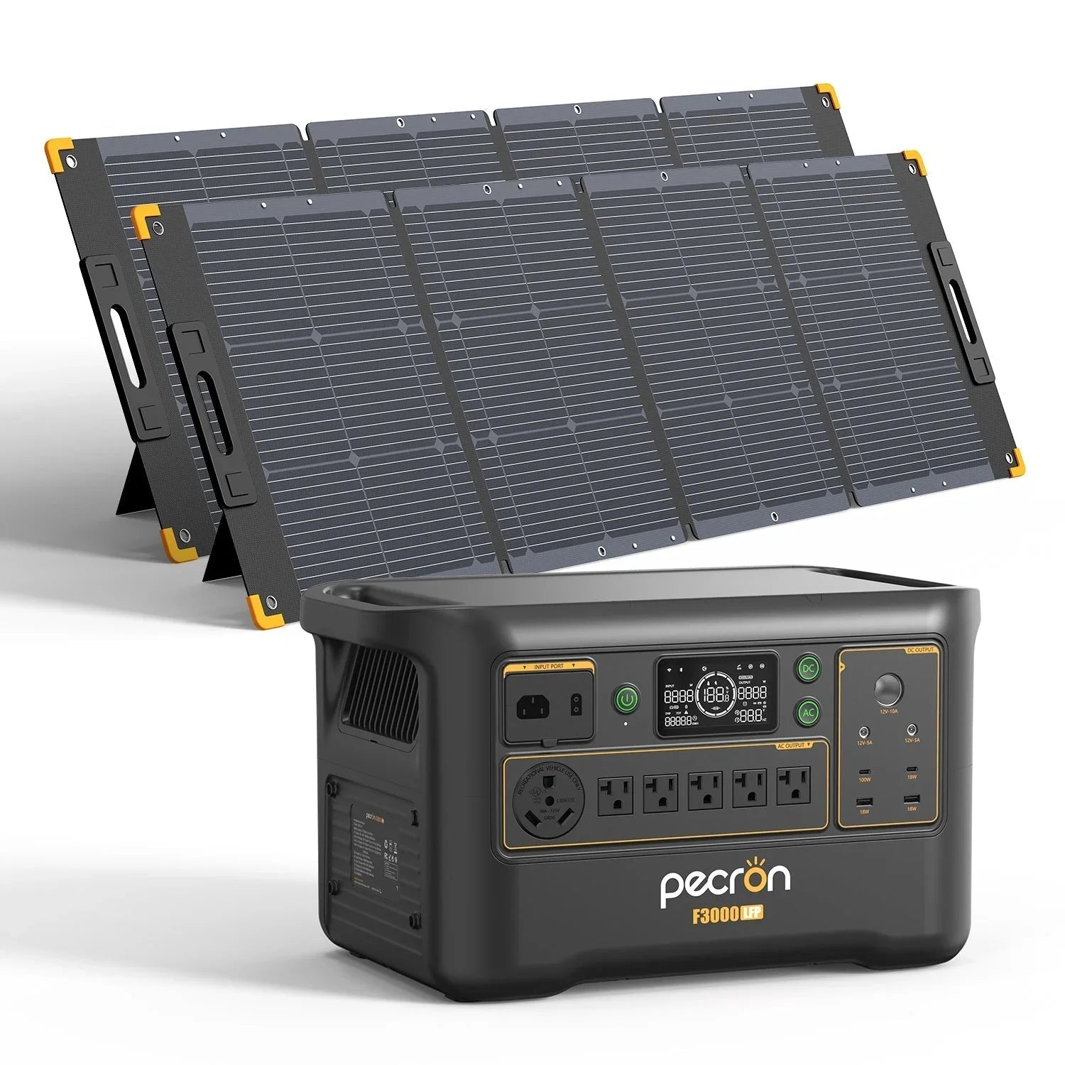 PECRON F3000LFP Portable Power Station 3600W 3072Wh - We The Collective