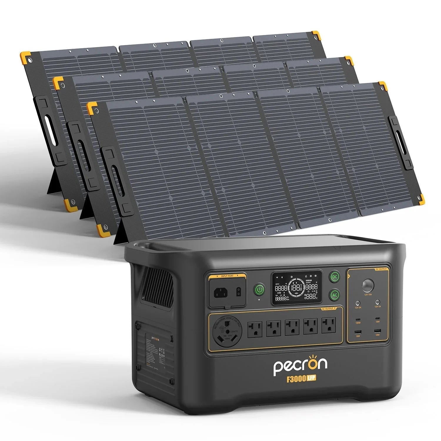 PECRON F3000LFP Portable Power Station 3600W 3072Wh - We The Collective